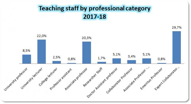 15_Teaching staff by professional category