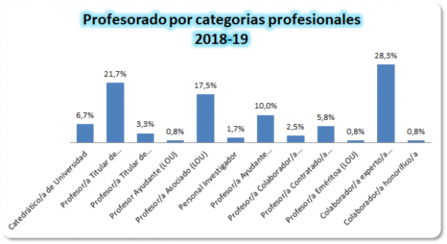 11_Profesorado por categorias profesionales