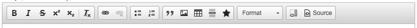 Media Library button in CKEditor toolbar.